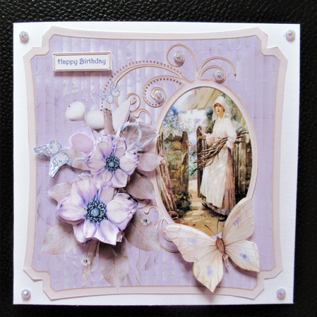 Garden gate 6x6 shaped topper  by Davina Rundle