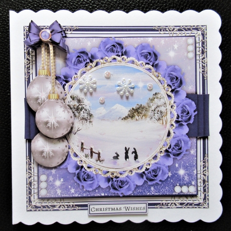 Beautiful Christmas Bumper Card Kit by Davina Rundle