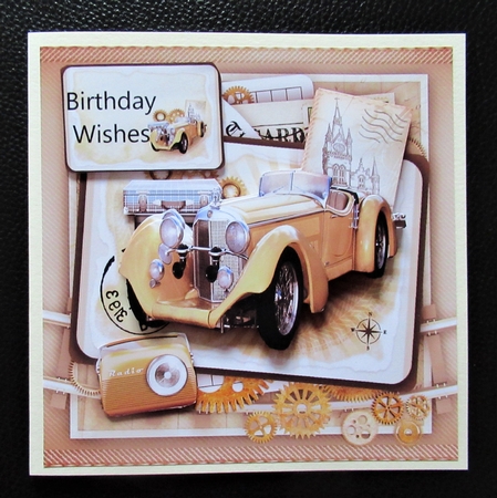 Bumper Kit Male Vintage Cards by Davina Rundle