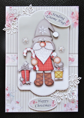 Christmas Gnome 2 A5 Mini Kit by Davina Rundle