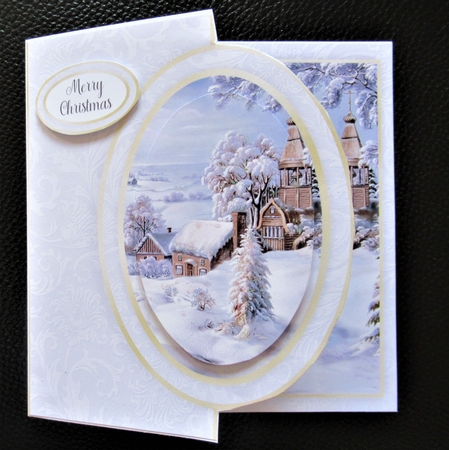 Winter Half Front Card 1 by Davina Rundle