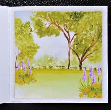 Cat Half Front Card 9 by Davina Rundle