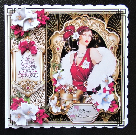  Festive Art Deco 7 Mini Page Kit    by Davina Rundle