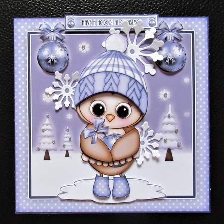 Have a Hoot at Christmas 2 Mini Kit by Davina Rundle