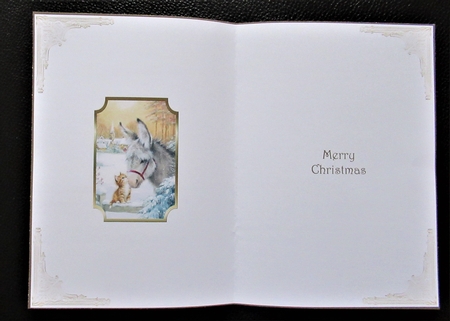 Christmas Little Donkey Insert 1 by Davina Rundle