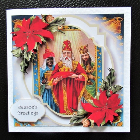 Vintage Christmas Double Mat Bumper Kit 2 by Davina Rundle