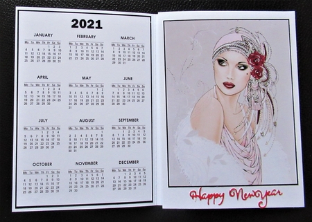 2021 Calendar -  Landscape DECO BEAUTY 2A by Davina Rundle