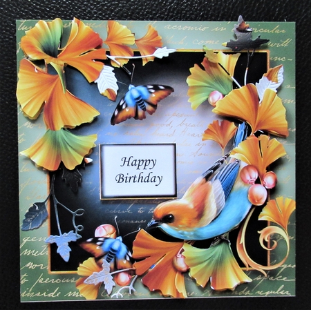 Golden Autumn Bird by Davina Rundle