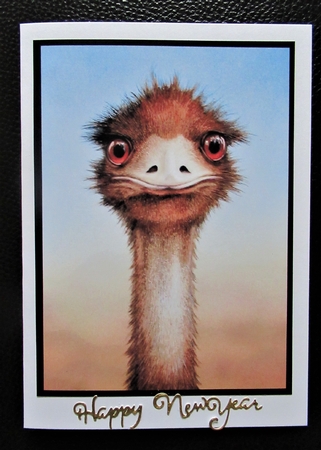 2021 Calendar Ostrich by Davina Rundle