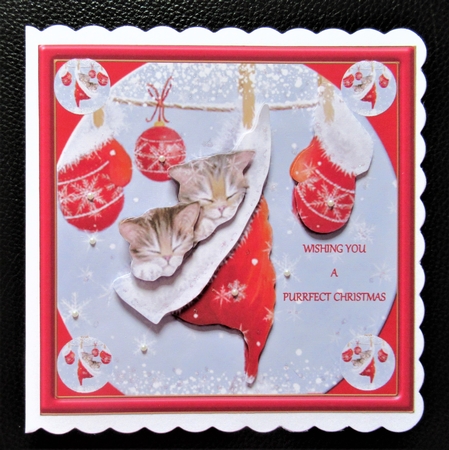 Kittens Christmas by Davina Rundle