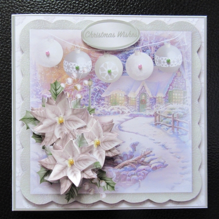 Christmas Night - Decoupage Card Mini Kit by Davina Rundle