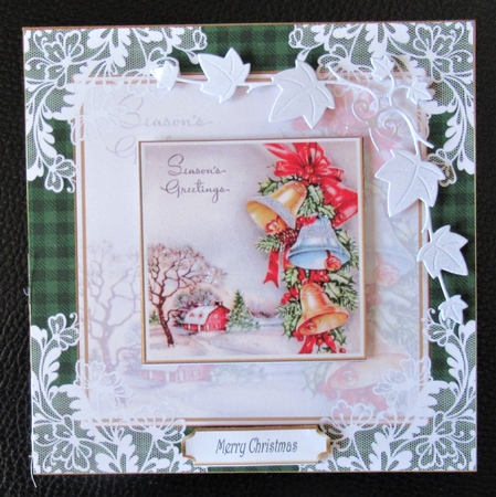 Christmas Seasons Greetings Topper 1 by Davina Rundle