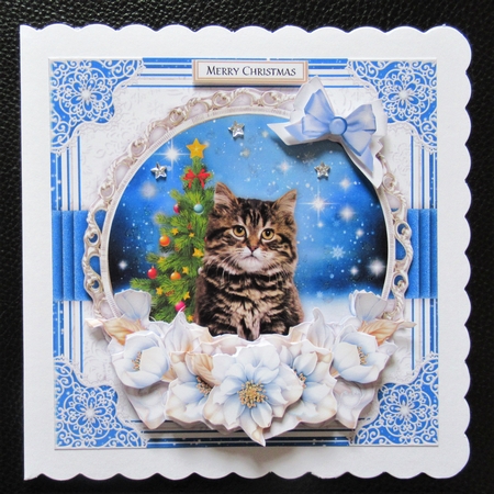 Christmas Cats Bumper Card Kit by Davina Rundle