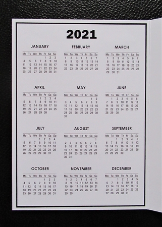 2021 Calendar Goldfinch on Branch by Davina Rundle