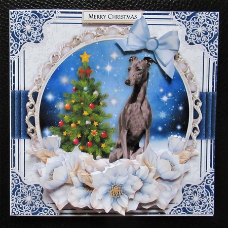 Christmas Dogs19 Mini Card Kit by Davina Rundle