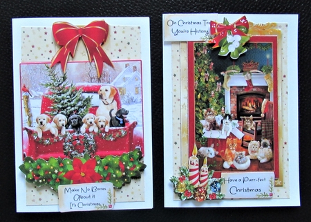 Paws-itively Christmas 6x4 Mini Kit by Davina Rundle