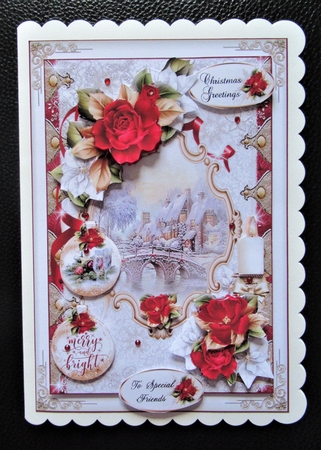 Merry and Bright 2 Christmas A5 Mini Page Kit    by Davina Rundle