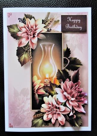 The Cozy Autumn Lamp A5 by Davina Rundle
