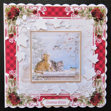 Christmas is a Time 8x8ins Mini Kit 2 by Davina Rundle