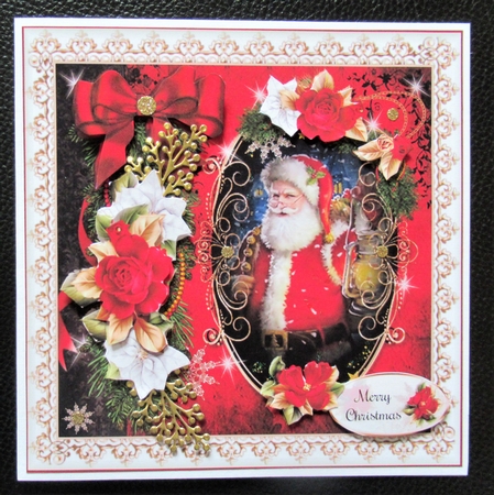 Bumper Kit of 4 Santa Christmas Mini Page Kits by Davina Rundle
