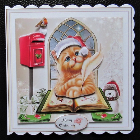 To Santa Christmas Mini Page Kit by Davina Rundle