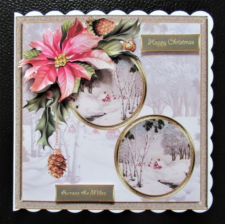 A White Christmas 6x6 by Davina Rundle