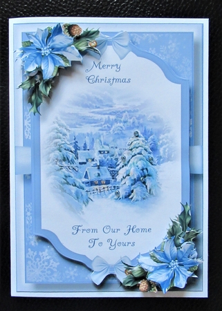 Beautiful Christmas Scene A5 Bumper Kit 1 by Davina Rundle