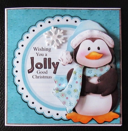 Jolly Good Christmas Penguin by Davina Rundle