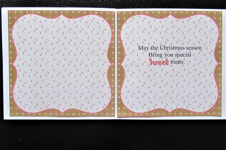 Two on a sheet Inserts to match Sweet Ginger Treat by Davina Rundle