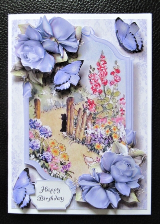 Victorian Garden & Roses 1 by Davina Rundle