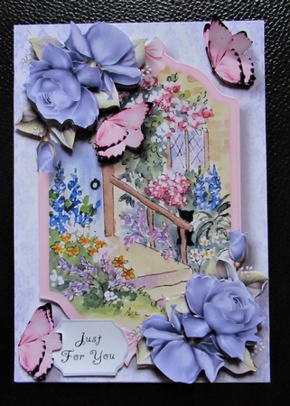 Victorian Garden & Roses 5 by Davina Rundle