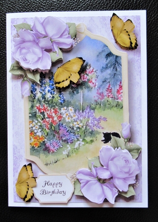Victorian Garden & Roses 8 by Davina Rundle