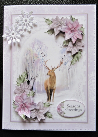 Lace Christmas Bumper Kit by Davina Rundle