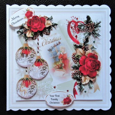 Christmas Eve Scene Mini Page Kit by Davina Rundle