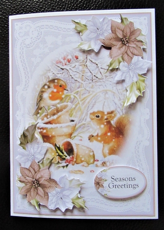 Lace Christmas Bumper Kit 3 by Davina Rundle