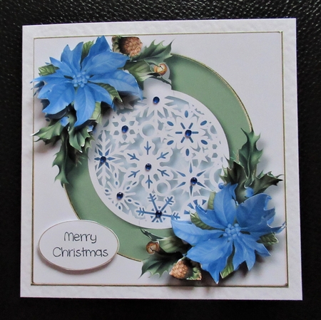 Faux Paper Cut Bauble 5 by Davina Rundle