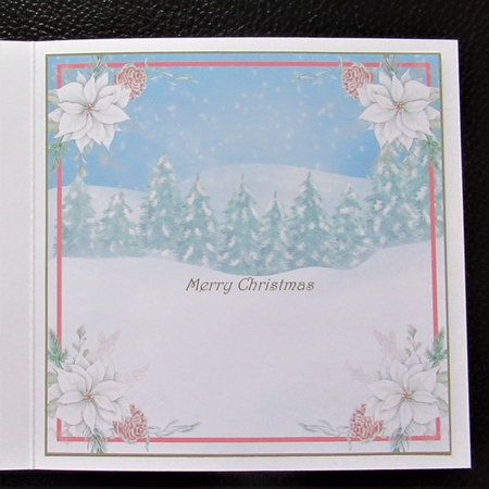 Christmas Nordic Gnome Blank 7x7ins Insert 2 by Davina Rundle