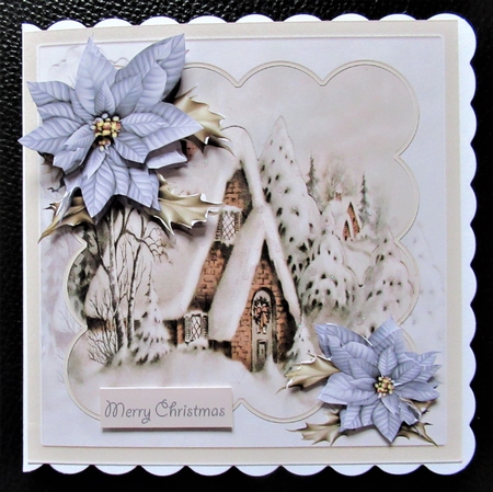Vintage Christmas 6x6 by Davina Rundle