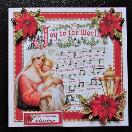 8x8 Joy to the world mini kit by Davina Rundle
