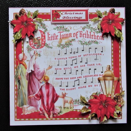 8x8 Oh little town of Bethlehem mini kit by Davina Rundle