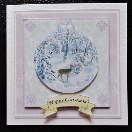 Scenic Bauble Snowflake 3 by Davina Rundle
