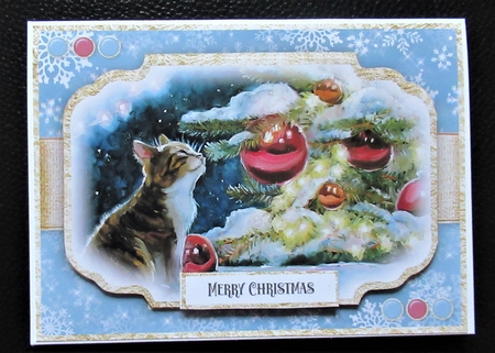 The Cat and The Christmas Tree 1 by Davina Rundle