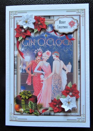 Art Deco Gin OClock A5 Mini Page Kit   by Davina Rundle