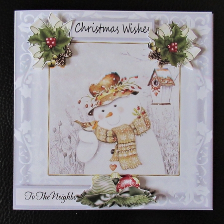 Christmas Snowman by Davina Rundle
