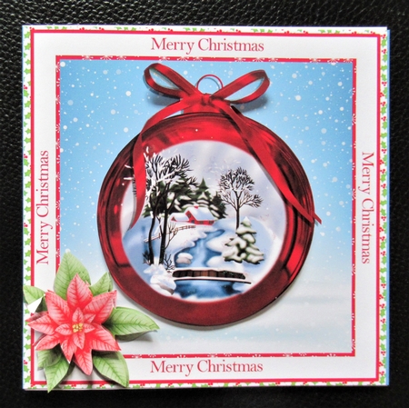 CHRISTMAS BAUBLE by Davina Rundle