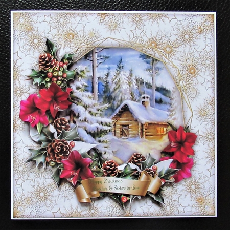 Christmas View - Cabin by Davina Rundle