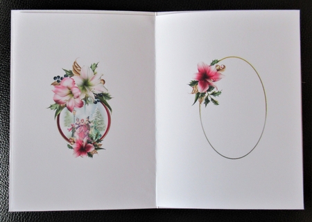 Christmas in the pink insert by Davina Rundle