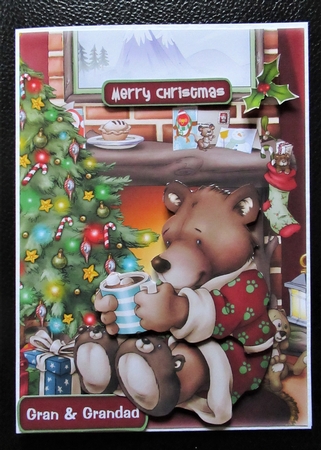 Christmas Bear  by Davina Rundle