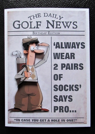 The Golf Pro by Davina Rundle