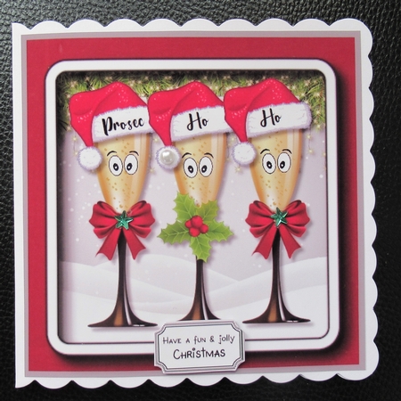 Prosec Ho Ho by Davina Rundle